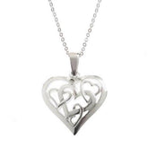 Heart of Hearts Sterling Silver Pendant